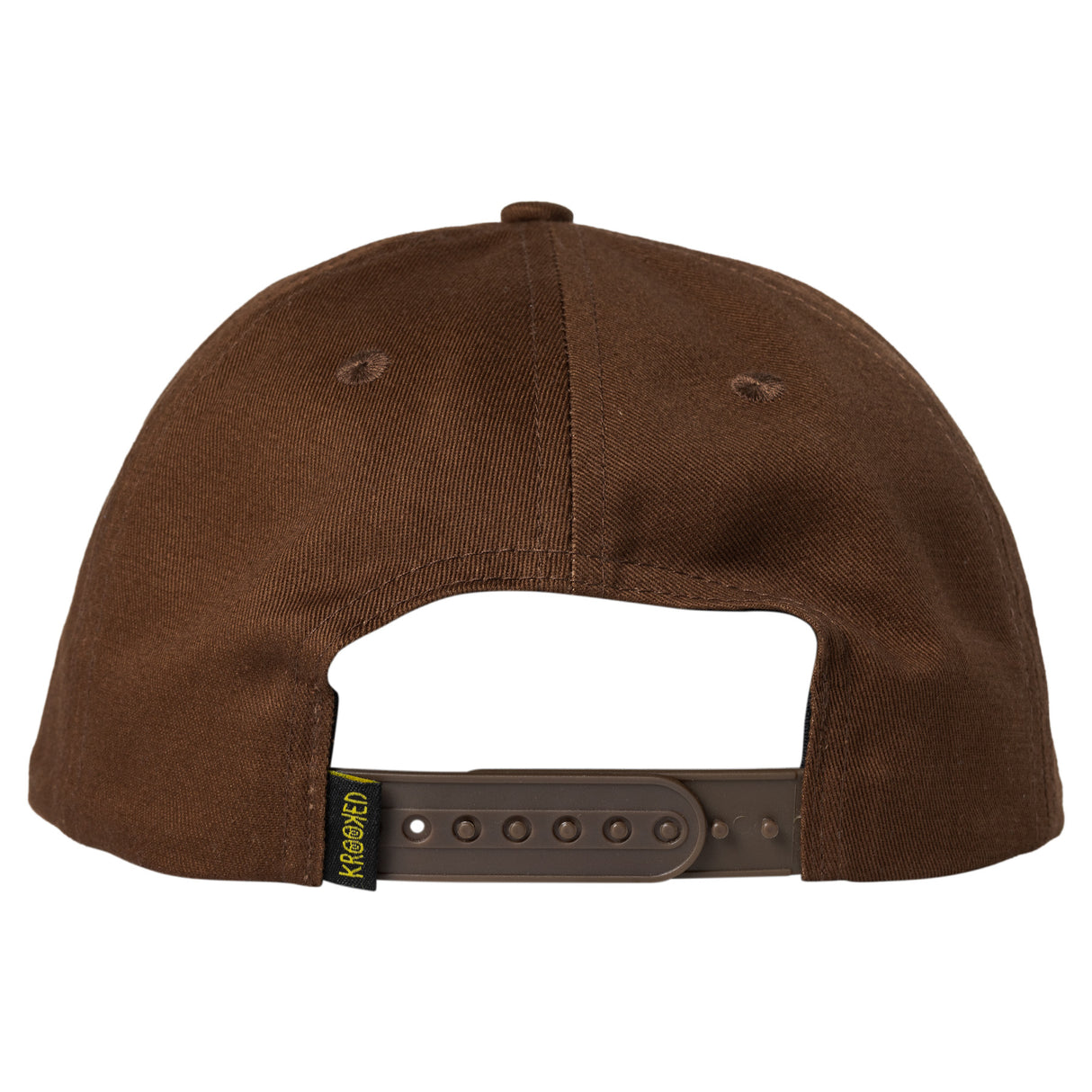 Krooked Sweatpants Redux Brown Snapback Hat