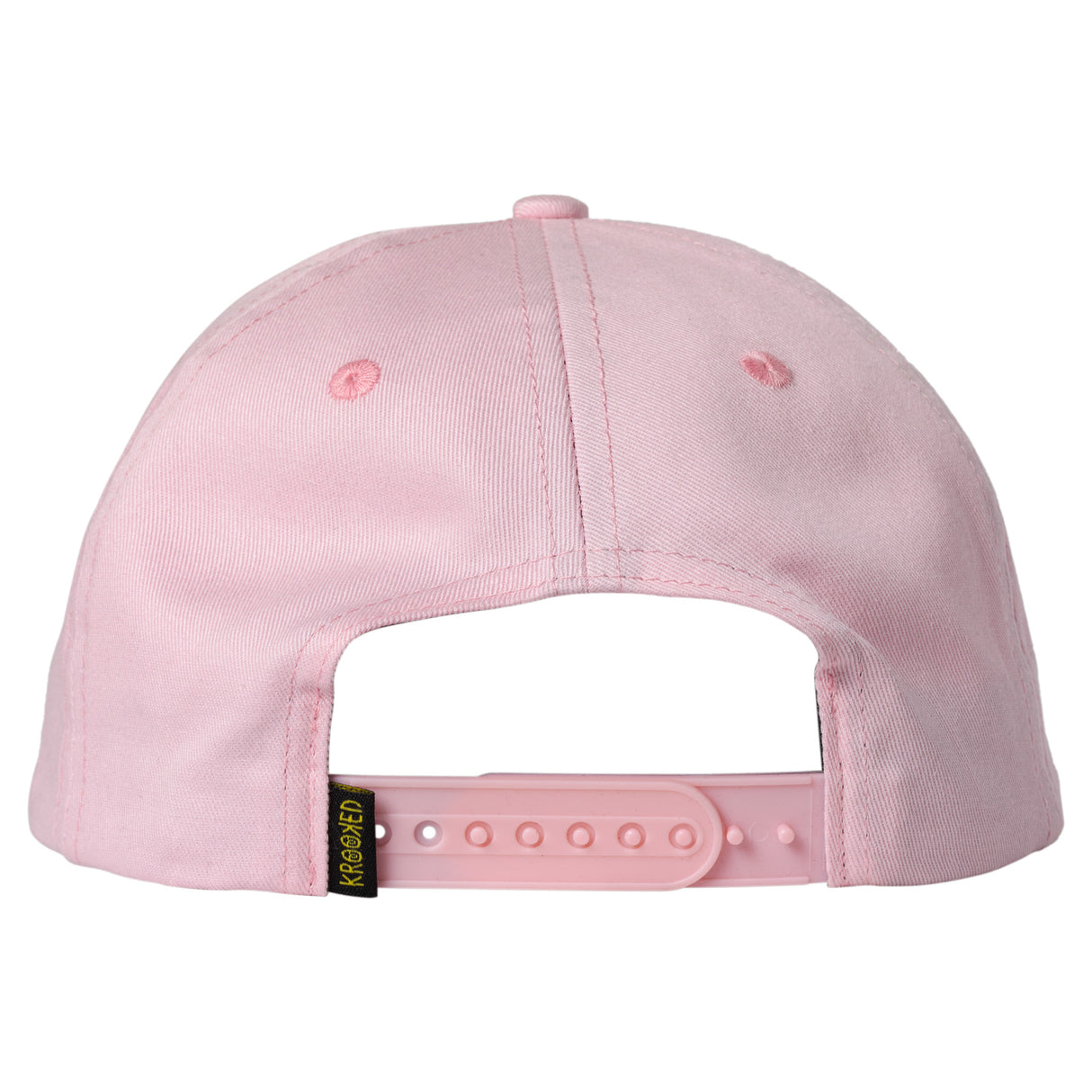 Krooked Eyes Pink Snapback Hat