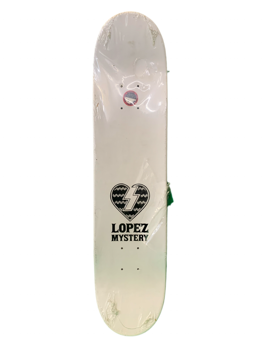 Mystery Adrian Lopez Signed Name Logo 7.5" Classic Skateboard Deck