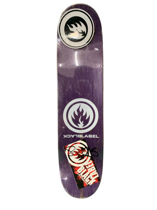 Black Label Pat Rakestraw Elephant Logo Paints 8.1" Classic Skateboard Deck