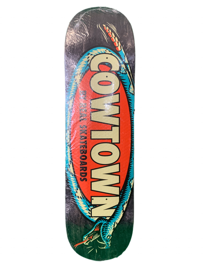 Real Cowtown Oval Logo True Fit Mold 8.3" Classic Skateboard Deck