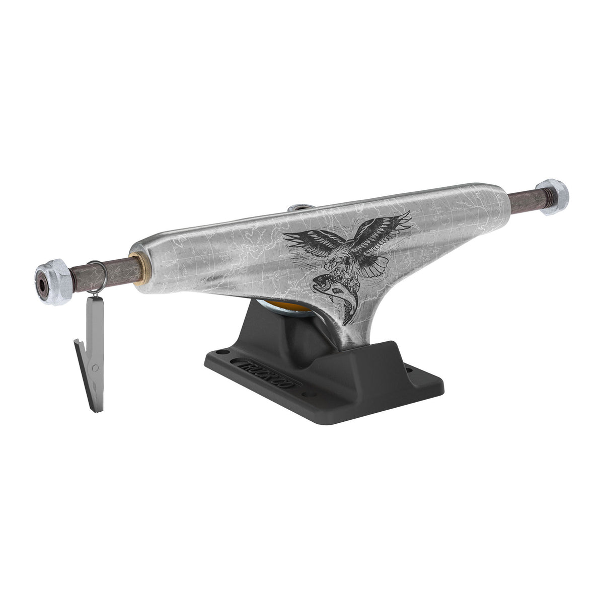 Independent Stage 11 Hollow David Gravette Pro Silver Black Standard Trucks