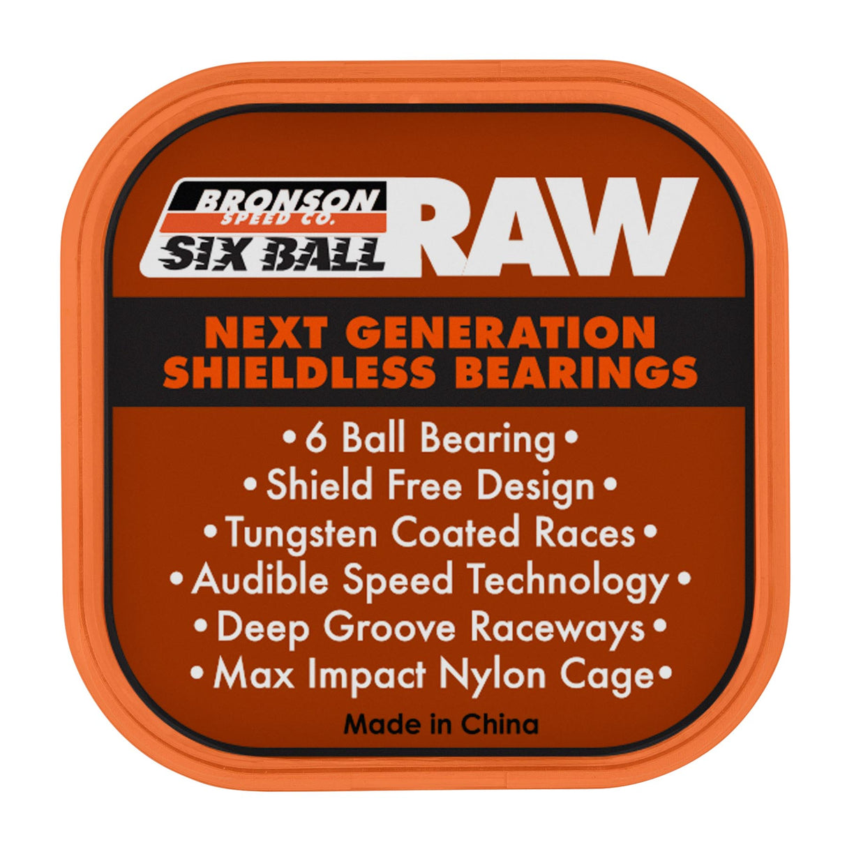 Bronson Speed Co. 6-Ball Raw Bearings