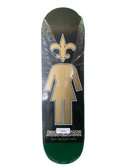 Girl Brian Anderson Saints 8.5" Classic Skateboard Deck