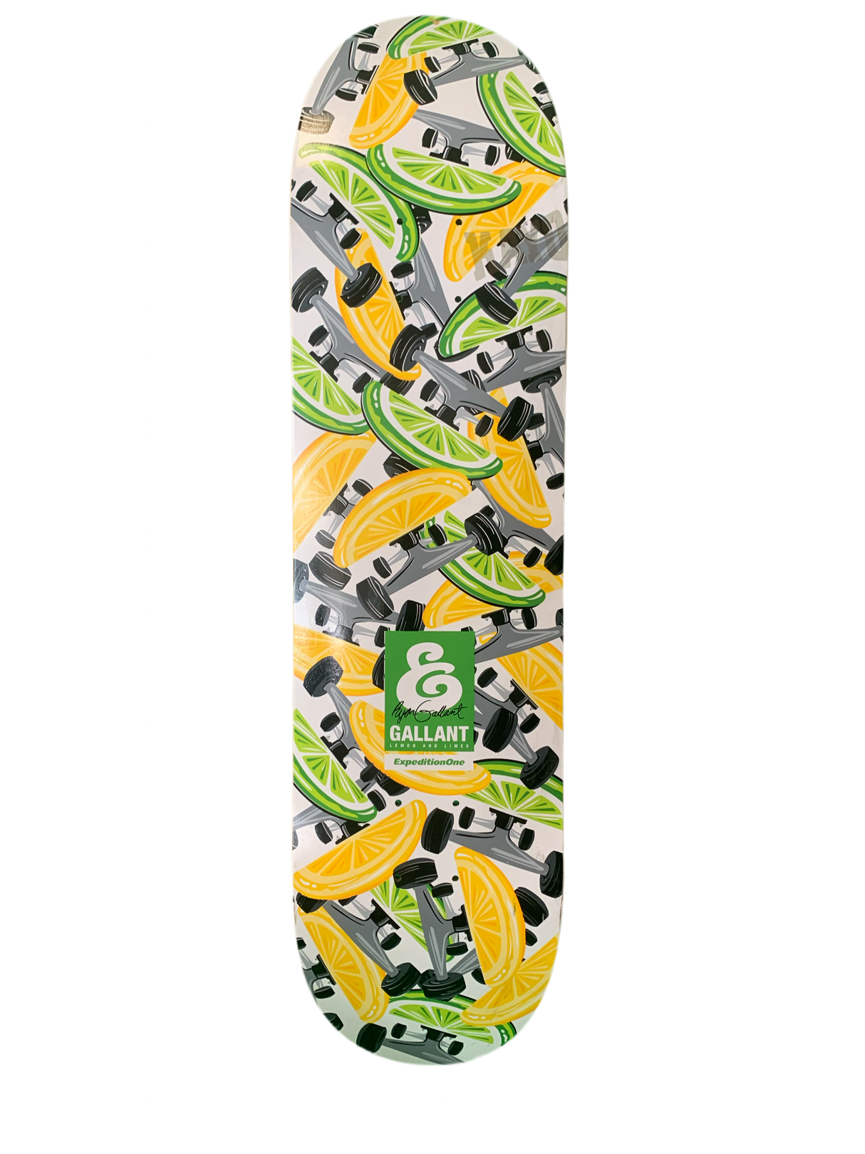 ExpeditionOne Ryan Gallant Lemon Lime Boards 7.75" Classic Skateboard Deck