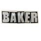 Baker Brand Logo Assorted Sticker 5.5" x 2"