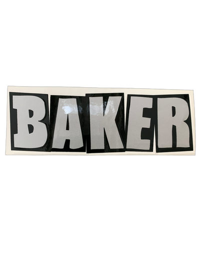 Baker Brand Logo Assorted Sticker 5.5" x 2"