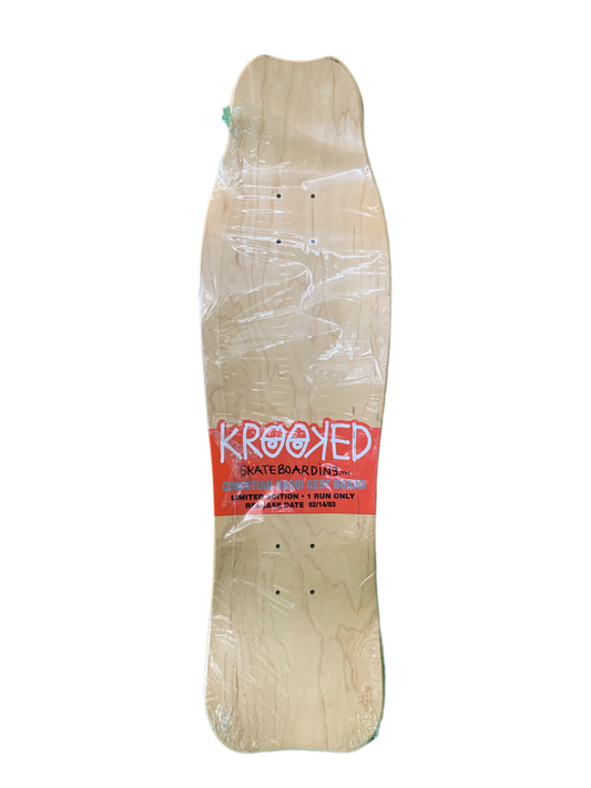 Krooked x Hosoi Hammerhead Purple 9" Shaped Classic Skateboard Deck