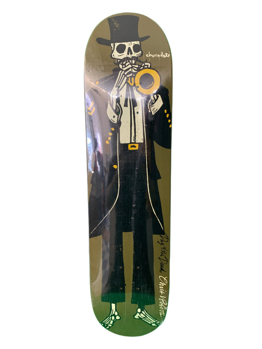 Chocolate Day of the Dead Series Chris Roberts 7.6" Classic Skateboard Deck