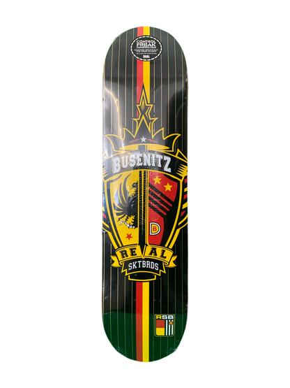 Real Skateboards Dennis Busenitz Germany 7.75" Classic Skateboard Deck