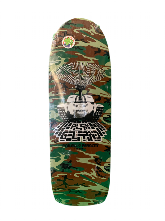 Powell Peralta Alan Ollie Gelfand Tank Reissue 2005 10" Classic Skateboard Deck