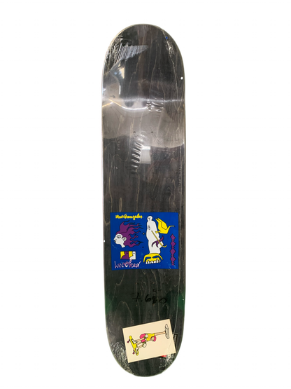 Krooked Mark Gonzales Artwork 7.6" Classic Skateboard Deck