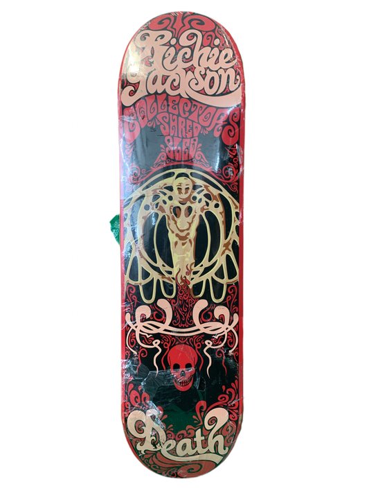Death Richie Jackson Collectors Shred Sled 8" Classic Skateboard Deck