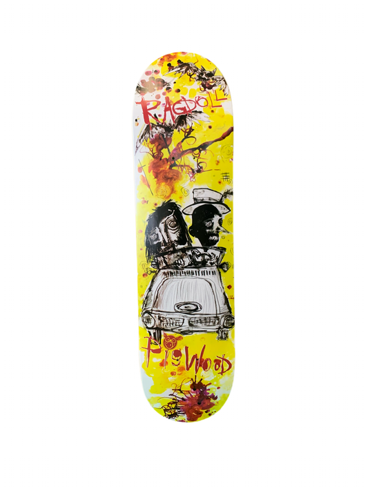 Pig Wood Ragdoll Fear and Loathing 8.1" Classic Skateboard Deck