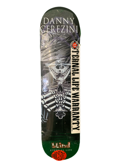 Blind Danny Cerezini Eternal Life Silver Cross 7.7" Classic Skateboard Deck