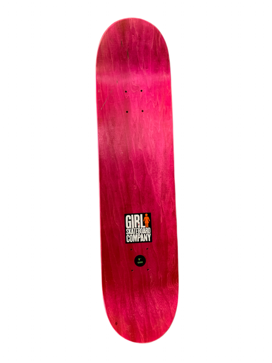 Girl Alex Olson Alva Yellow/Blue 8" Classic Skateboard Deck