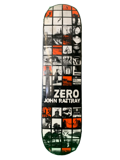 Zero John Ratrrray Tile Series 2007 7.8" Classic Skateboard Deck