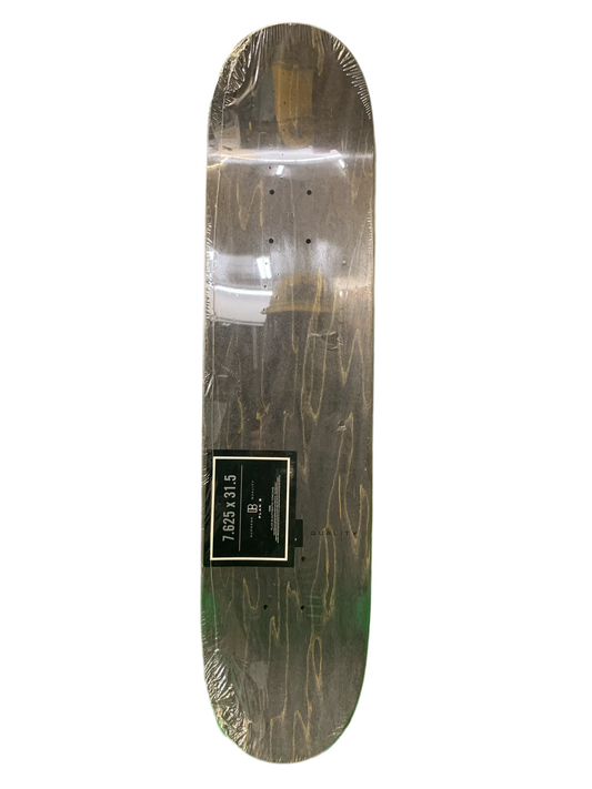 Plan B Ryan Gallant Splatter Orange 7.6" Classic Skateboard Deck