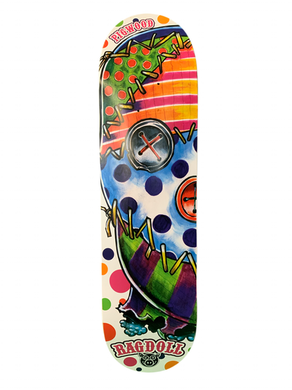 Pig Wood Ragdoll Stitches 8.1" Classic Skateboard Deck