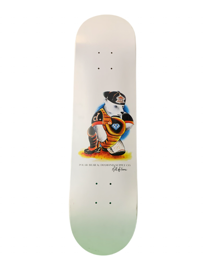 Diamond Polar Bear Hall Of Fame 8" Classic Skateboard Deck