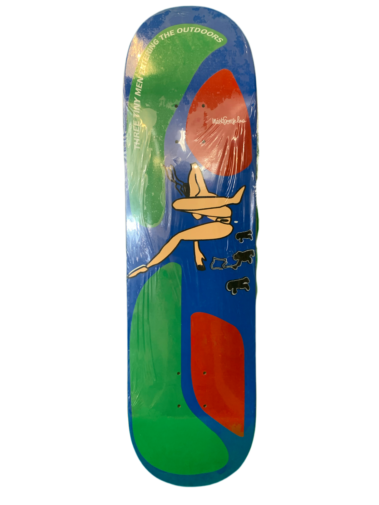 Blind Mark Gonzales 3 Tiny Men Blue 9.5" Classic Skateboard Deck