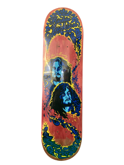 Death Richie Jackson Portrait Red/Blue 8" Classic Skateboard Deck