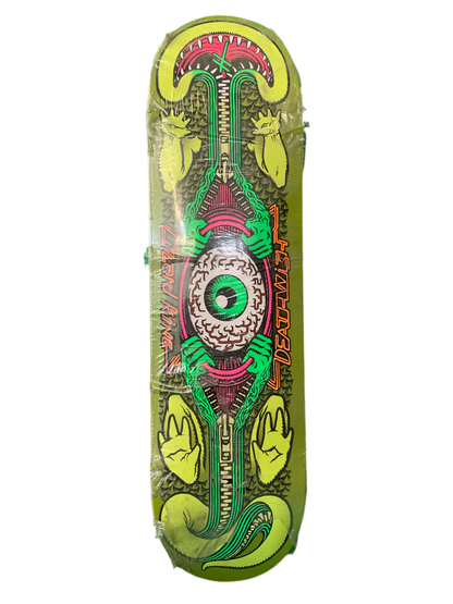 Deathwish Lizard King Death Freak Matt French Art 8.4” Classic Skateboard Deck