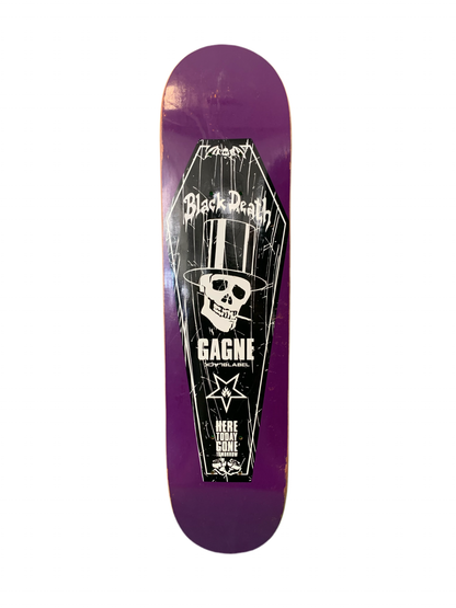 Black Label Gagne Black Death 7.5" Classic Skateboard Deck