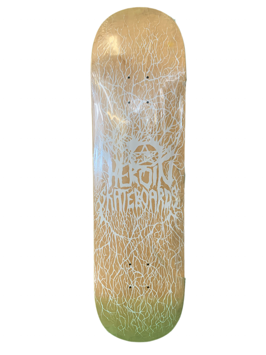 Heroin Roots Maple Stain 8.5" Classic Skateboard Deck