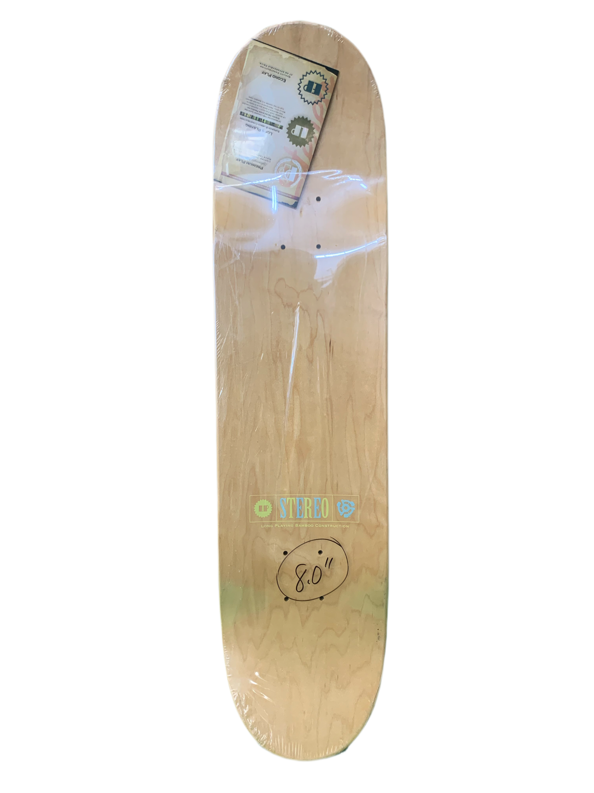 Stereo Clint Peterson Dress Shirt 8" Classic Skateboard Deck