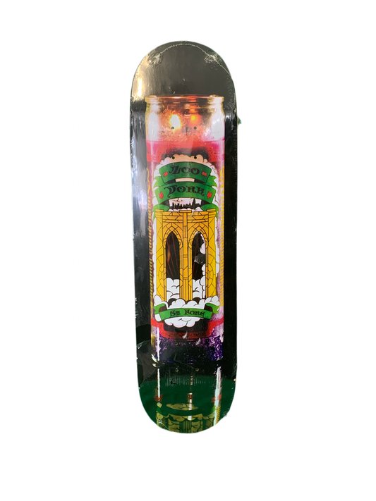 Zoo York Forrest Kirby Votive Series 2011 8.125" Classic Skateboard Deck