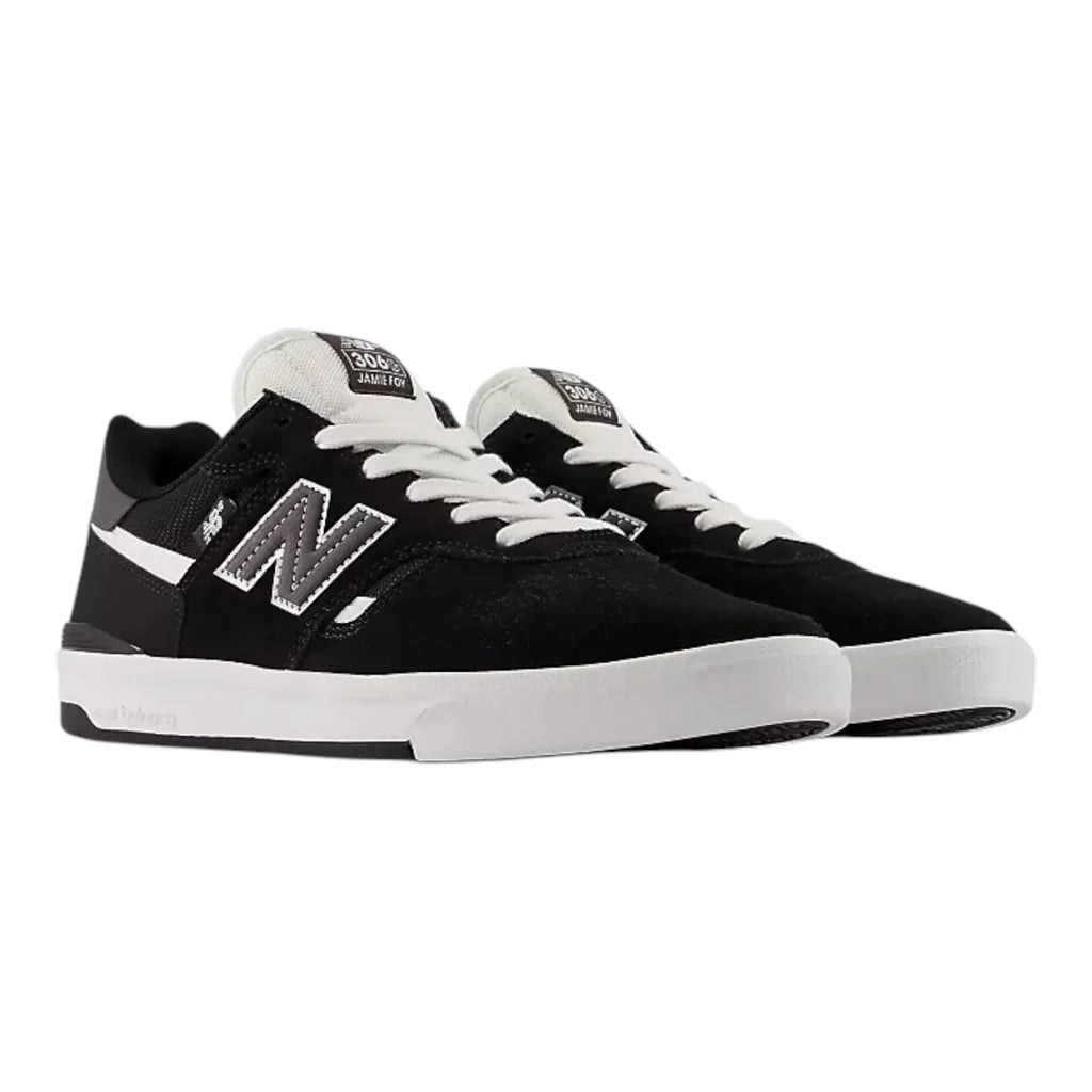 New Balance Numeric Jamie Foy 306 Cup Black/White Skate Shoes (UN306CXW)