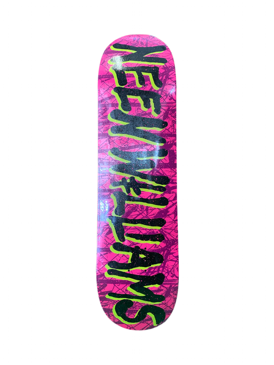 Deathwish Neen Williams Deathspray Pink/Black 8.25" Classic Skateboard Deck
