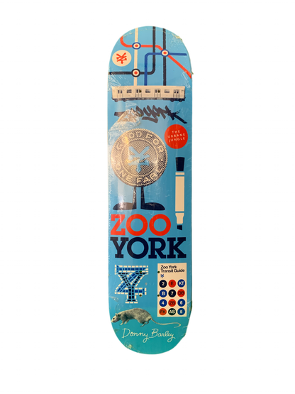 Zoo York Donny Barley Owens Artist Series 7.75" Classic Skateboard Deck
