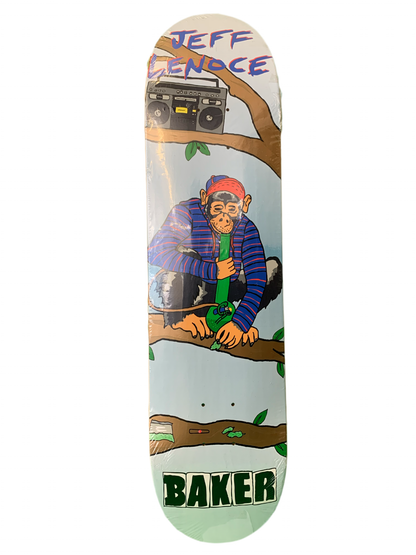 Baker Jeff Lenoce Surreal Blue 7.75" Classic Skateboard Deck