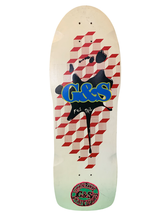 G&S Foil Tail 10.25" NOS Classic Skateboard Deck