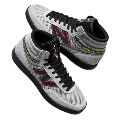 New Balance Numeric 440 High V2 Justin Henry Grrey Black Shoes