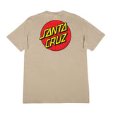 Santa Cruz Classic Dot Heavyweight Sand S/s Shirt