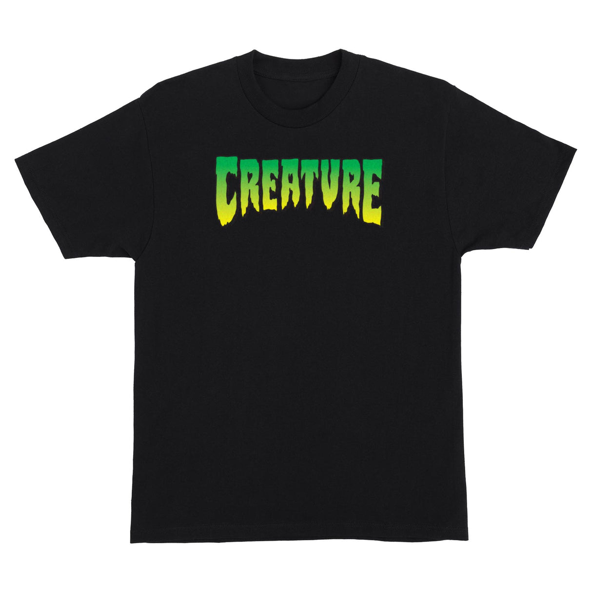 Creature Logo Black  S/s Shirt