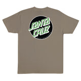 Santa Cruz Other Dot S/S Heavyweight T-Shirt Prairie Dust w/Bk/Grn