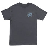 Santa Cruz Opus Dot Charcoal Sky Blue  S/s Shirt