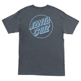 Santa Cruz Opus Dot Charcoal Sky Blue  S/s Shirt