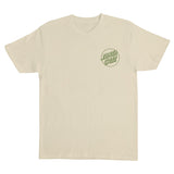 Santa Cruz Opus Dot Heavyweight Cream w/Green S/s Shirt