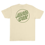 Santa Cruz Opus Dot Heavyweight Cream w/Green S/s Shirt