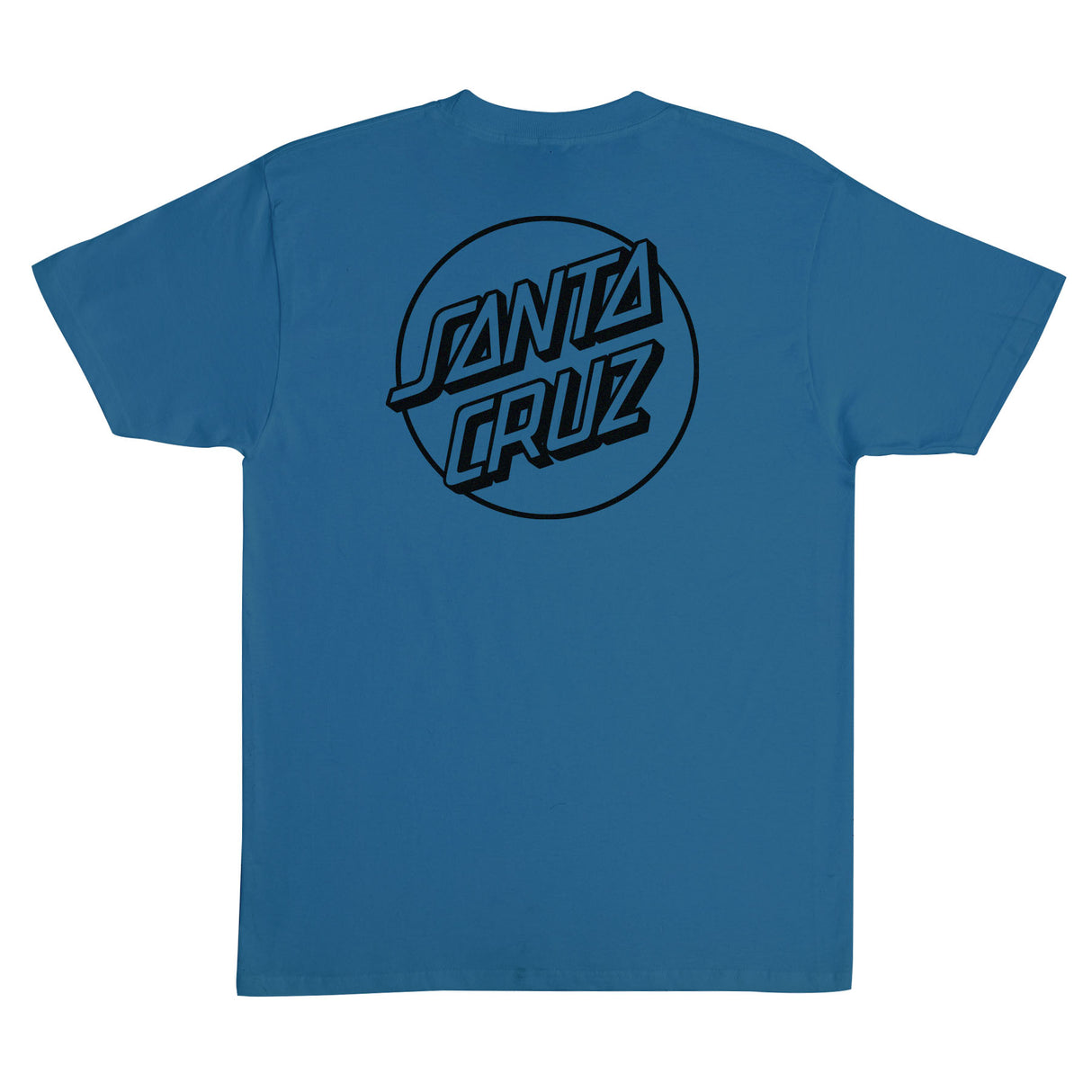 Santa Cruz Opus Dot S/S Heavyweight T-Shirt Indigo Blue w/Black