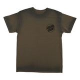 Santa Cruz Opus Dot S/S Heavyweight T-Shirt Seam Spray Olive