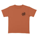 Santa Cruz Opus Dot Texas Orange Black Heavyweight S/s Shirt