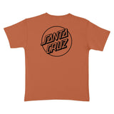 Santa Cruz Opus Dot Texas Orange Black Heavyweight S/s Shirt