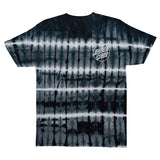 Santa Cruz Opus Dot Midweight Black Shibori S/s Shirt