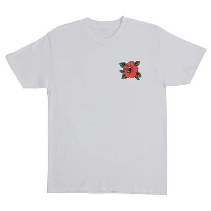 Santa Cruz Screaming Hibiscus Dot Ash Heavyweight S/s Shirt